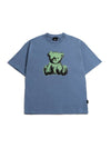 Graphic Gloomy Bear Short Sleeve T-ShirtPastel Blue - MOO - BALAAN 1