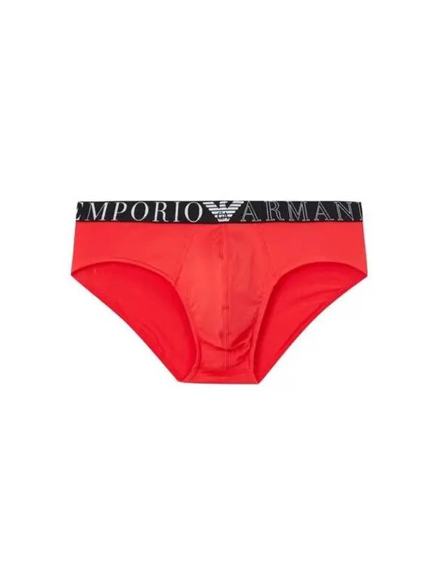 UNDERWEAR Men s Big Logo Banding Micro Briefs Red 270654 - EMPORIO ARMANI - BALAAN 1