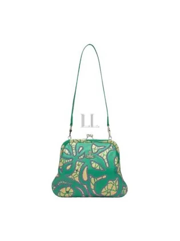 Logo Clutch Bag Green - VIVIENNE WESTWOOD - BALAAN 2