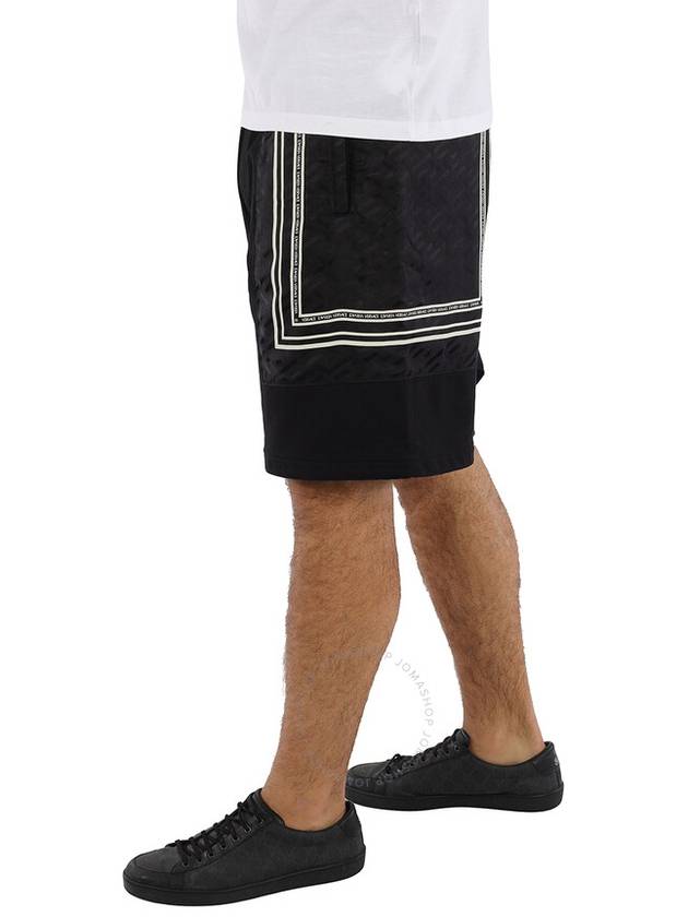 Greca Bermuda Shorts Black - VERSACE - BALAAN 4