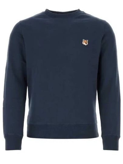 Fox Head Patch Regular Sweatshirt Midnight Blue - MAISON KITSUNE - BALAAN 2