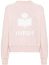 Moby Logo Print Sweatshirt Pink - ISABEL MARANT ETOILE - BALAAN 1