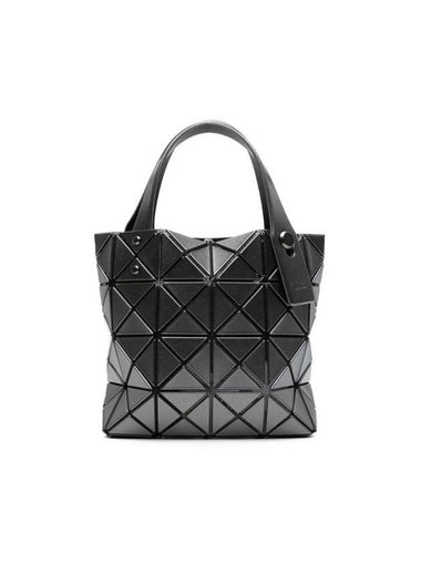 Lucent Boxy Mini Tote Bag Gunmetal - ISSEY MIYAKE - BALAAN 1