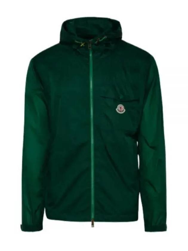 Men's Samakar Hooded Zip-Up Jacket Green - MONCLER - BALAAN 2