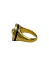 Medusa Logo Ring DG57285 - VERSACE - BALAAN 3