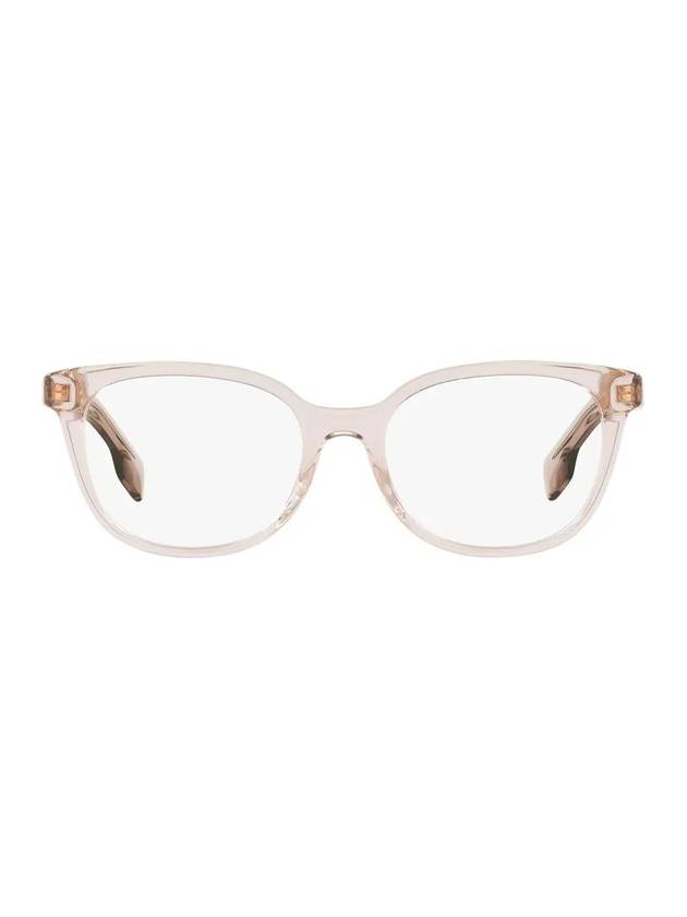 Eyewear Square Horn-rimmed Plastic Eyeglasses Grey - BURBERRY - BALAAN 1