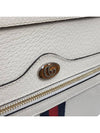 Women s 517551 White Leather Ophidia Clutch Bag - GUCCI - BALAAN 5