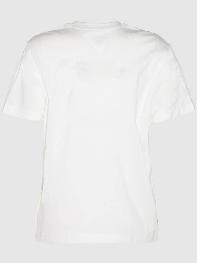 Cotton Short Sleeve T-Shirt White - BOTTEGA VENETA - BALAAN 5