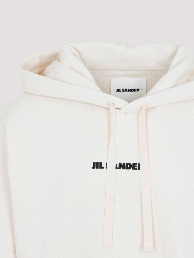 Plus Logo Hoodie Beige - JIL SANDER - BALAAN 5