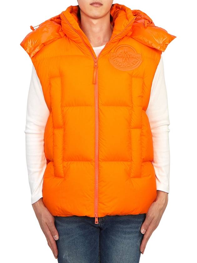 Apus Padded Vest Orange - MONCLER - BALAAN 4