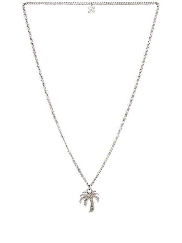 Palm Strass Necklace Silver - PALM ANGELS - BALAAN 2