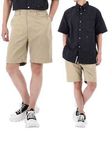 Chino Short Pants SUDS400E KHAKI - NANAMICA - BALAAN 1