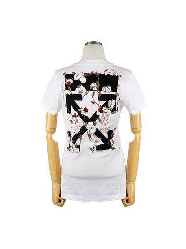 Cotton Casual Short Sleeve T-Shirt White - OFF WHITE - BALAAN 1