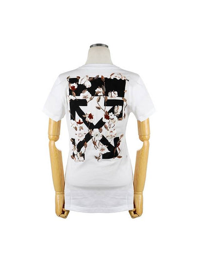 Cotton Casual Short Sleeve T-Shirt White - OFF WHITE - BALAAN 2