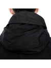 Logo David TC Down Hooded Jacket Black - STONE ISLAND - BALAAN 11