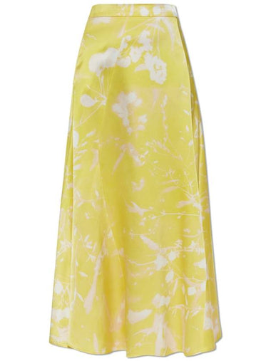 Fabiana Filippi Silk Skirt, Women's, Yellow - FABIANA FILIPPI - BALAAN 1