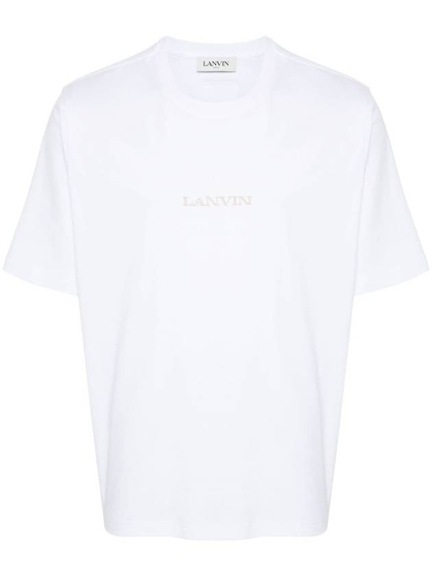 LANVIN T-SHIRT BRODÉ LANVIN BOUCLETTE - LANVIN - BALAAN 1