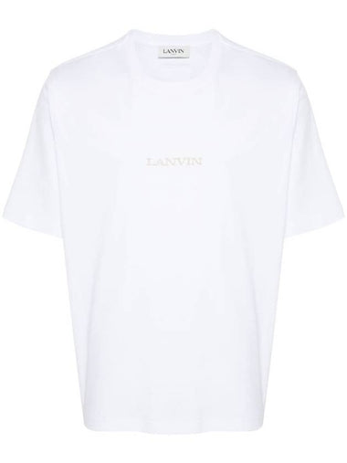 LANVIN T-SHIRT BRODÉ LANVIN BOUCLETTE - LANVIN - BALAAN 1