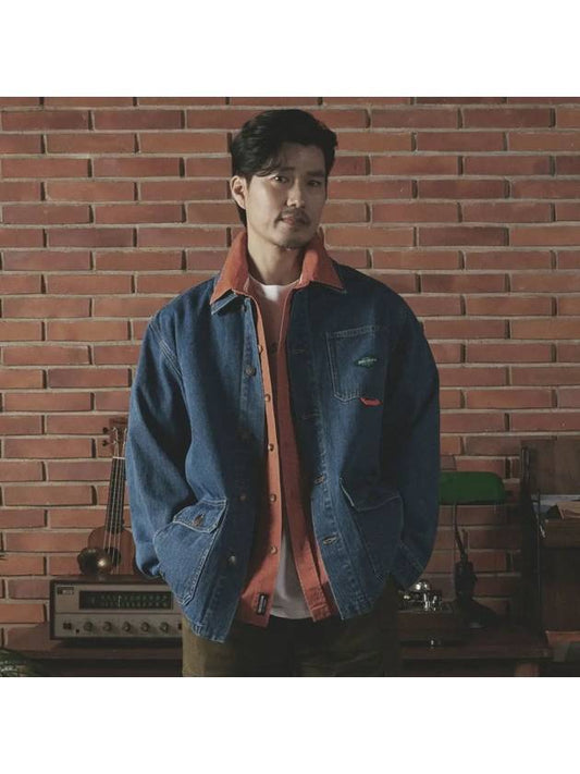 Denim work jacket GEE245 203 Jincheong - GEECOON - BALAAN 2