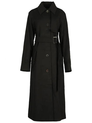 Panfinol PANFILO Bell Coat Black 69060129 003 - MAX MARA - BALAAN 1