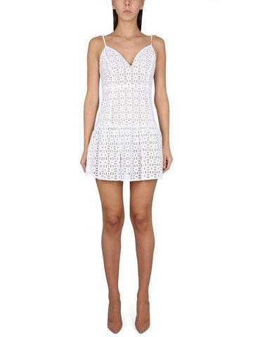 Michael Kors Eyelet Dress - MICHAEL KORS - BALAAN 1