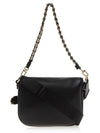 Women's Slater Medium Pebble Leather Sling Bag Black - MICHAEL KORS - BALAAN 4