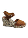 PIIA espadrille wedge heel brown - CHLOE - BALAAN 1