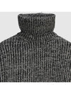 Women's Oversized Wool Sweater A60018 GREY DARK GRAY ANC119gr - ACNE STUDIOS - BALAAN 3