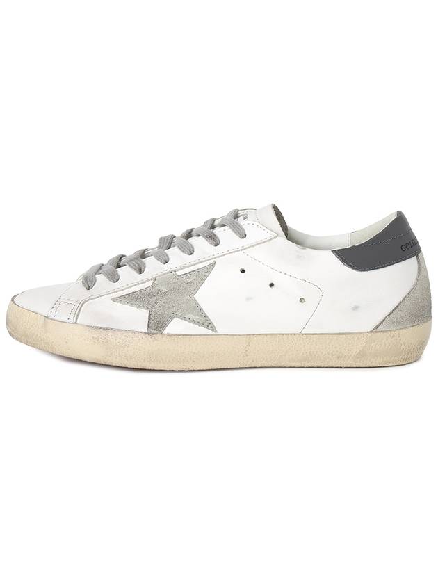 Superstar Grey Tab Low Top Sneakers White - GOLDEN GOOSE - BALAAN 4