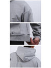 Mini Logo Cotton Hoodie Grey - BALENCIAGA - BALAAN 6