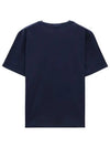 Fox Head Patch Classic Short Sleeve T-Shirt Ink Blue - MAISON KITSUNE - BALAAN 6