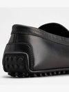 City Gommino Leather Driving Shoes Black - TOD'S - BALAAN 3