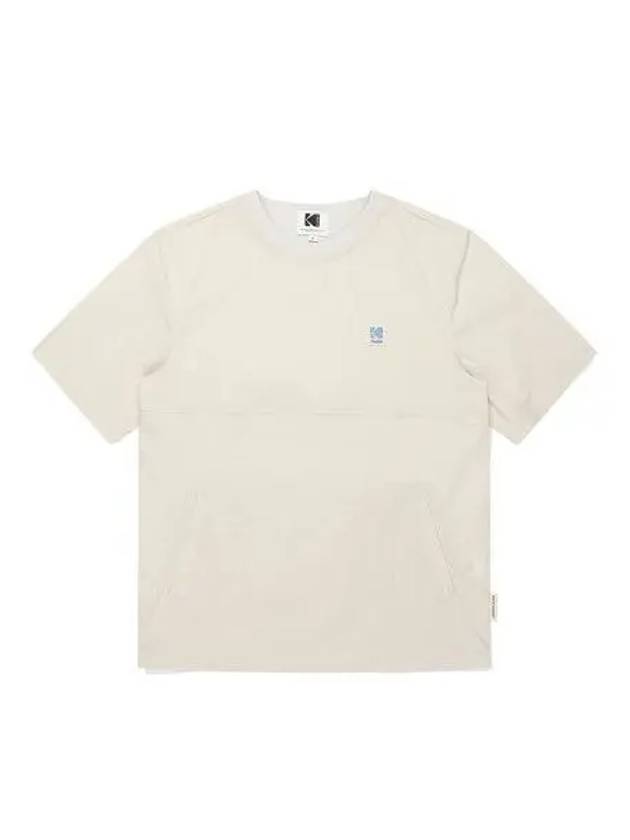 KODAK Core Woven Short Sleeve T Shirt IVORY - KODO - BALAAN 1