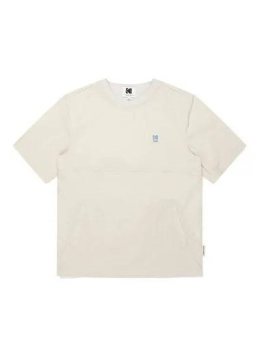 KODAK Core Woven Short Sleeve T Shirt IVORY - KODO - BALAAN 1