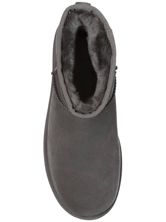 UGG 'W Classic Mini II'  Suede Snow Boots, Women's, Grey - UGG - BALAAN 6