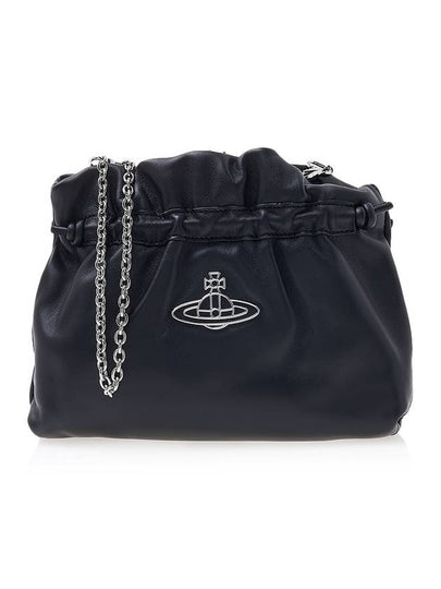 Eva Nappa Leather Bucket Bag Black - VIVIENNE WESTWOOD - BALAAN 2