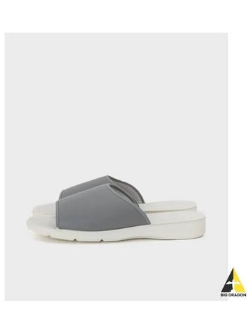 Lazy Slippers Gray White - MOONSTAR - BALAAN 1