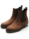 Teddy Suede Chelsea Boots Brown - FLAP'F - BALAAN 2