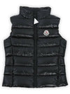 Kids GHANY logo patch padded vest black 1A52810 68950 999 8 10A - MONCLER - BALAAN 1