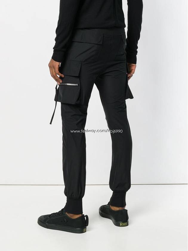 Men's Cargo Pocket Track Pants RU18S5390BS 09 - RICK OWENS - BALAAN 9