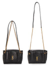 Nolita Lambskin Mini Bag Black - SAINT LAURENT - BALAAN 7