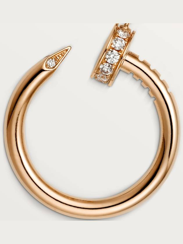 Juste un Clou Necklace Pink Gold Diamond Women Necklace - CARTIER - BALAAN 5