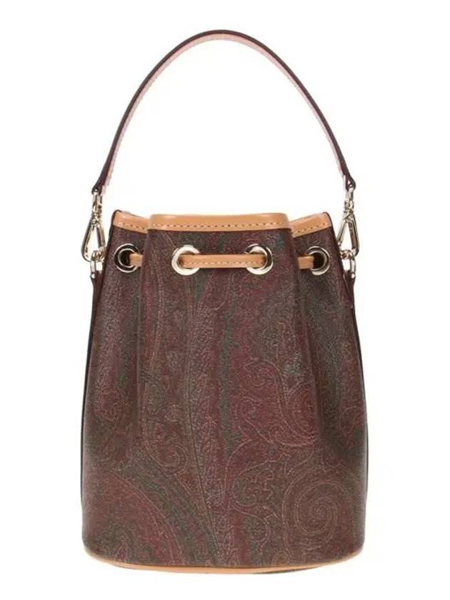 Paisley Mini Bucket Bag Brown - ETRO - BALAAN 5