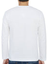 Red Heart Wappen Long Sleeve T-Shirt White - COMME DES GARCONS - BALAAN 5