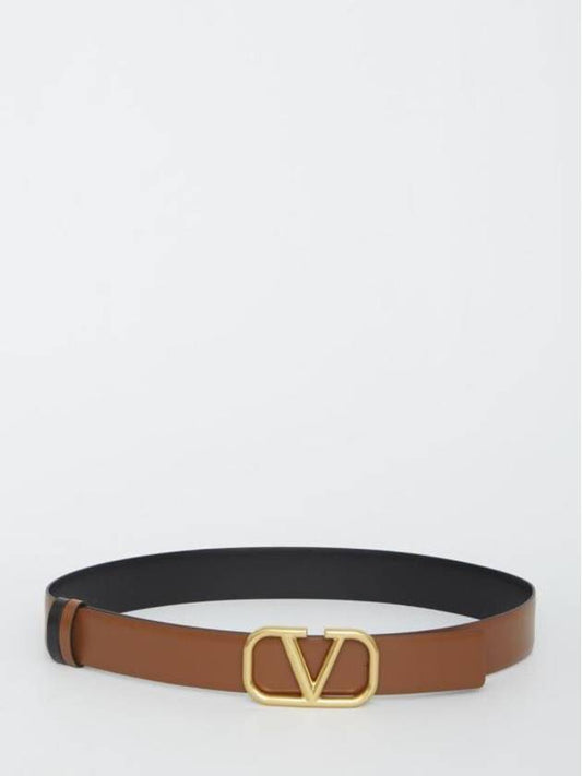 Garavani Regular Belt 34842328 5W2T0T15 ZFR 11J Black - VALENTINO - BALAAN 1