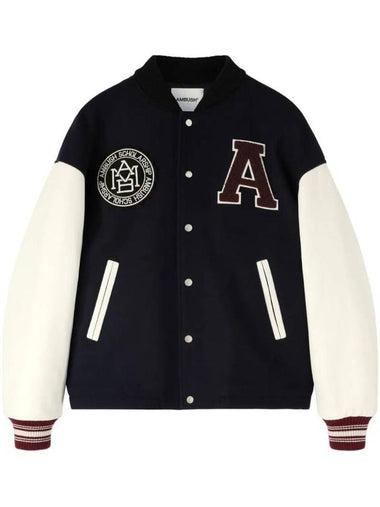 Stadium Bomber Jacket Navy - AMBUSH - BALAAN 1