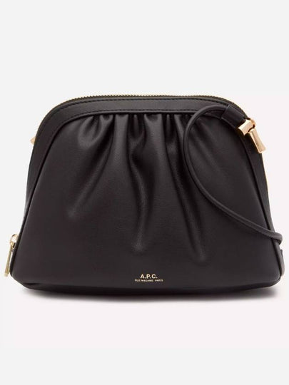 Ninon Small Drawstring Cross Bag Black - A.P.C. - BALAAN 2