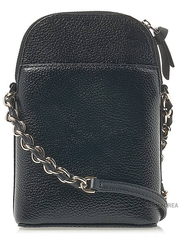 Jet Set Charm Leather Cross Bag Black - MICHAEL KORS - BALAAN 4