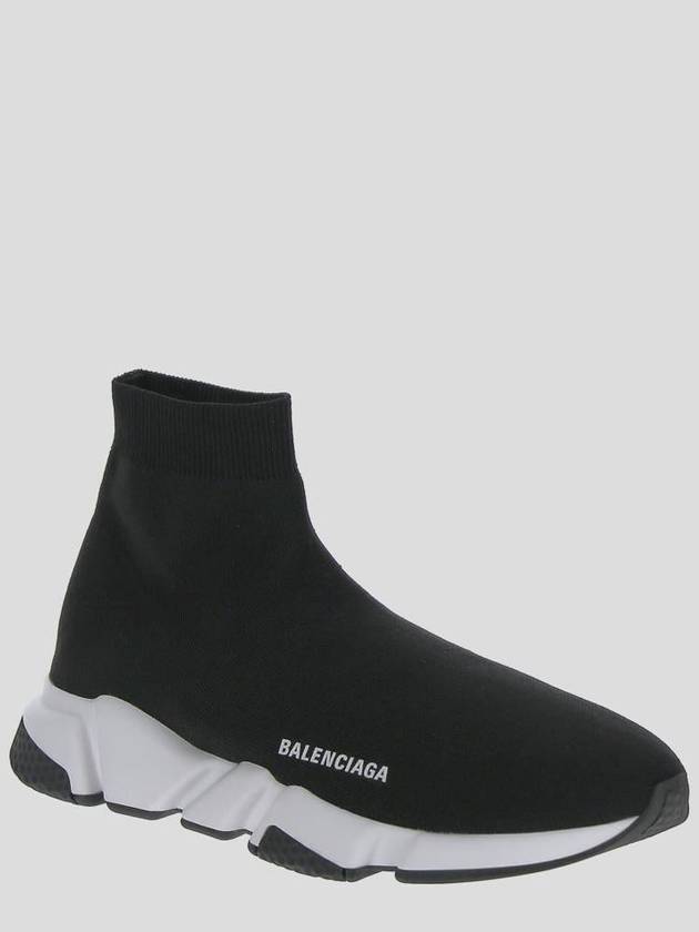 Speed Trainer  High Top Sneakers Black White - BALENCIAGA - BALAAN 3