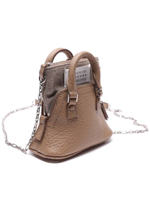 5AC Classic Baby Shoulder Bag Brown - MAISON MARGIELA - BALAAN 4